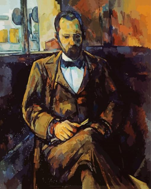 Portrait Of Ambroise Vollard Cezanne paint by numbers