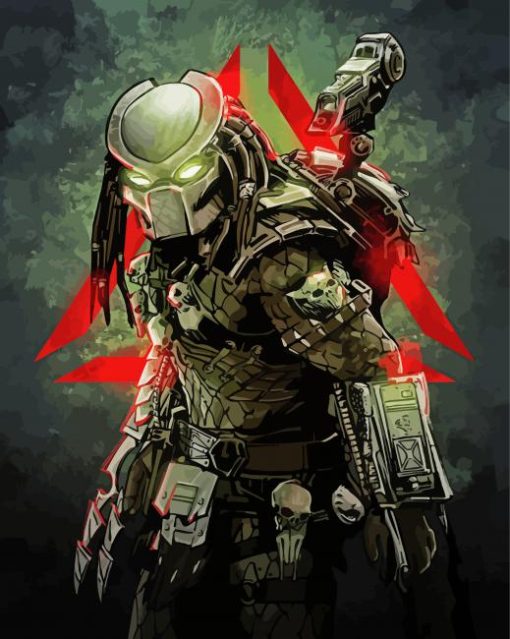 Predator Art paint by number