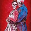 Romantic Skeleton paint by numbers