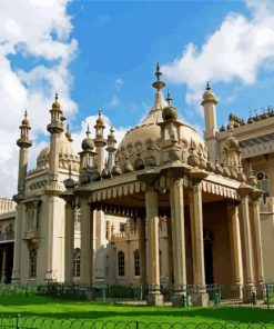 Royal Pavilion Brighton paint by number