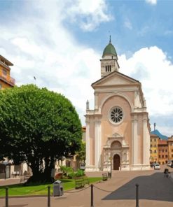 Santa Maria Maggiore Trento Trentino paint by number