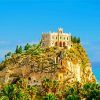 Santuario Di Santa Maria Dell'Isola Di Tropea Calabria paint by number