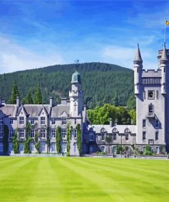 Scotland Balmoral Castle paint by number