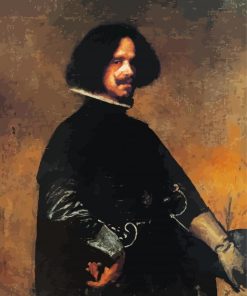 Self Portrait Velazquez paint by numbers