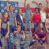 Shameless Cast paint by numbers