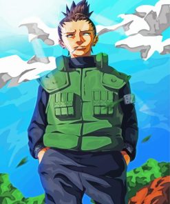 Shikamaru Naruto Anime paint by number