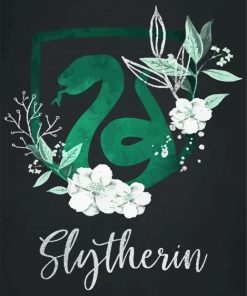 Slytherin paint by number