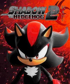 Sonic Shadow paint by number