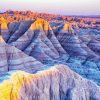 South Dakota Badlands National Park paint by numbers