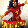 Spider Woman Poster paint by numbers