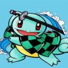 Squirtle Tanjiro paint by number