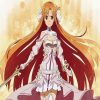 Sword Art Online Asuna Anime paint by numbers