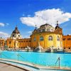 Széchenyi Thermal Bath Budapest paint by number