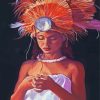 Tahitian Woman paint by numbers