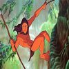 Tarzan Adventure paint by numbers