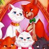 The Aristocats Art paint by number