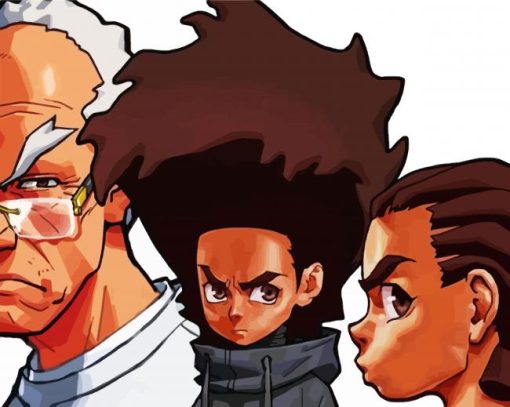 The Boondocks Art paint by numbers