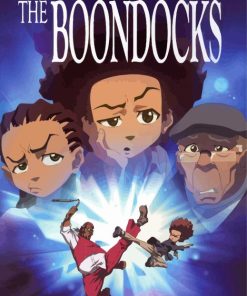 The Boondocks Poster paint by numbers