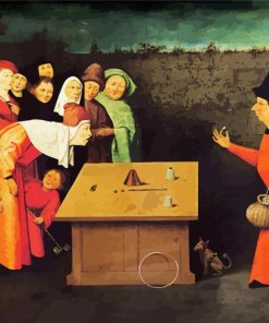 The Conjurer By Bosch paint by number