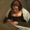 The Needlewoman Velazquez paint by number