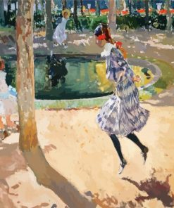 The Skipping Rope By Sorolla paint by number