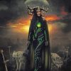 Thor Ragnarok Hela paint by number