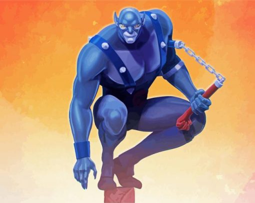 Thundercats Panthro paint by number