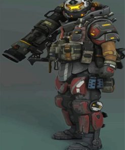 Titanfall paint by numbers