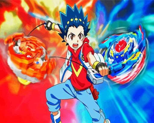 Valt Aoi Beyblades Animes paint by number