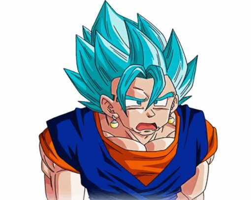 Vegito paint by number