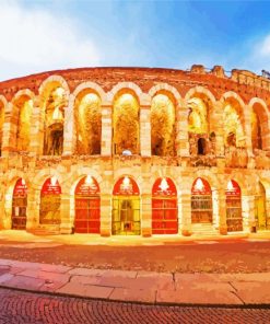 Verona Arena paint by numbers