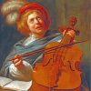 Victorian Cello Boy paint by numbers