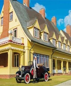 The Whalehead Club Currituck paint by number