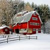 Winter Snow Vermont paint by numbers