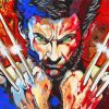 Wolverine Logan paint by numbers