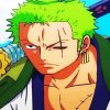 Aesthetic Roronoa Zoro paint by numbers