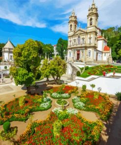 Aesthetic Bom Jesus Do Monte Braga paint by number