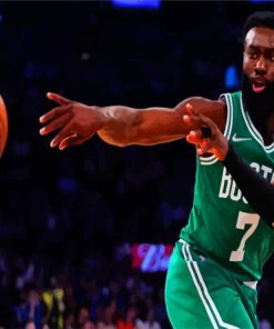 Aesthetic Jaylen Brown Celtics paint by number