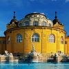 Aesthetic Szechnyi Thermal Bath Budapest paint by numbers