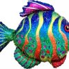 Aesthetic Colorful Fish paint by number