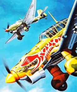 Aesthetic Stuka paint by numbers