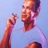 Arnold Schwarzenegger Art paint by numbers