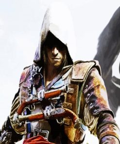 Assassins Creed Edward paint by numbers