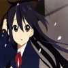 Azusa Nakano K-On Manga Anime paint by number