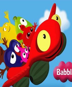 Babblarna Cartoon paint by numbers