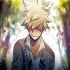 Bakugo My Hero Academia paint by number