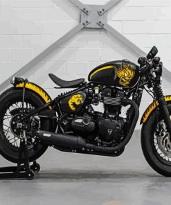 Black And Yellow Triumph paint by number