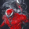 Venom Let There Be Carnage paint by numbers