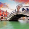 Burano Rialto Bridge paint by number