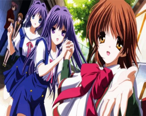 Clannad Anime paint by number